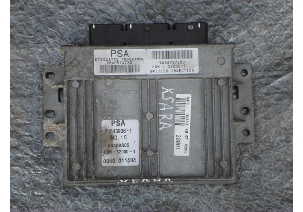 комп'ютер,блок управління двигуном Xsara Picasso 1.8b,9640514780,96327272280,21643936-1